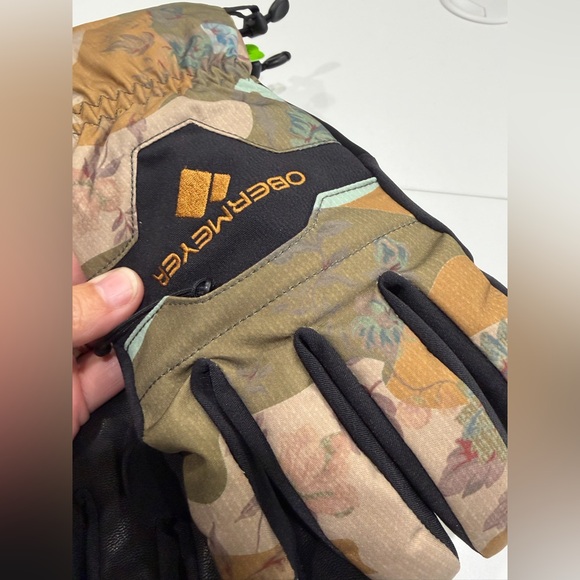 Obermeyer Women's Large Regulator Gloves Vintage Camo NWT Ski Snowboard - Picture 2 of 9